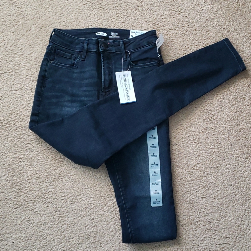 Old Navy Super Skinny High Rise Jeans